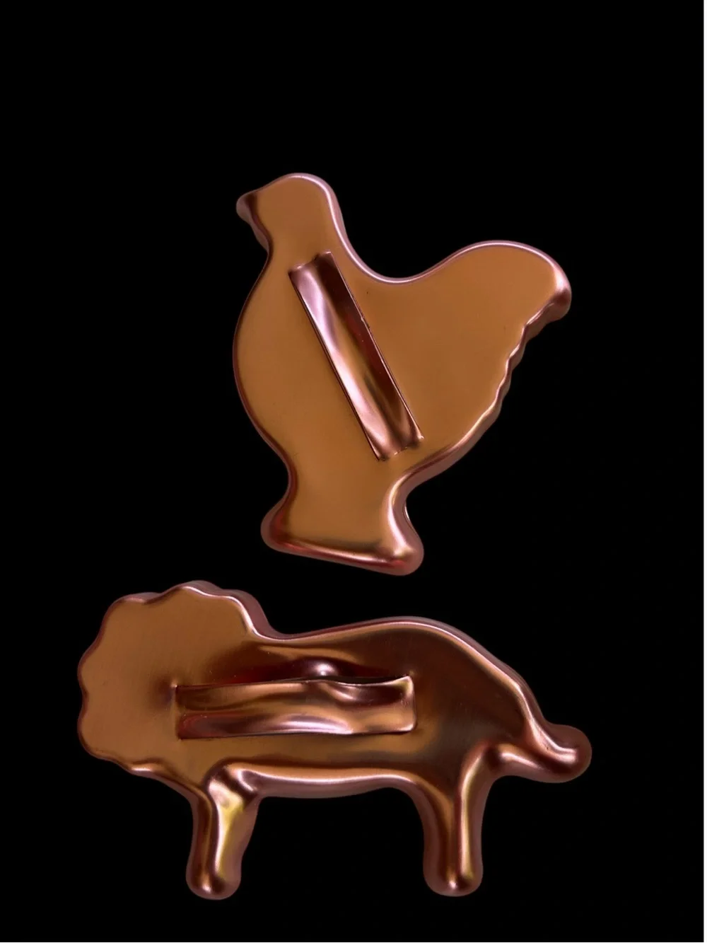 Vintage Copper Cookie Cutters